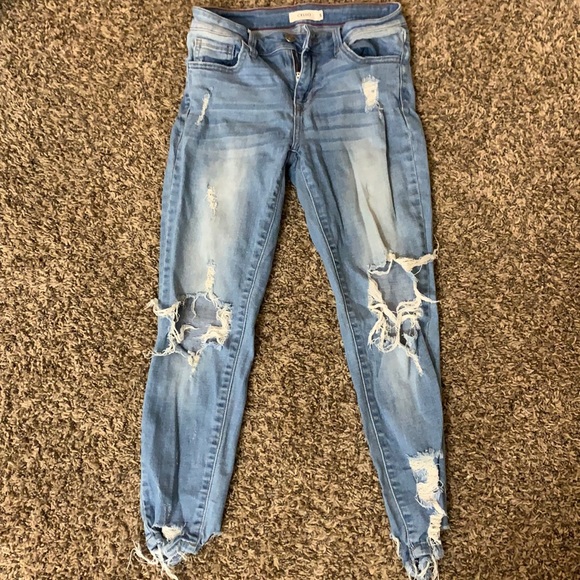 Cello Denim - Cello distressed skinny jean